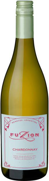 Вино Ф`южн Шардоне 2022 13% біле 0,75л